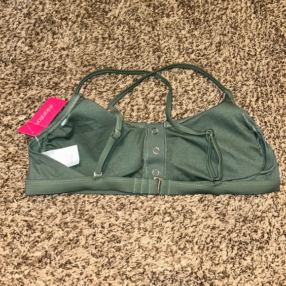 Olive Green Swim Top - Picture 3 of 5